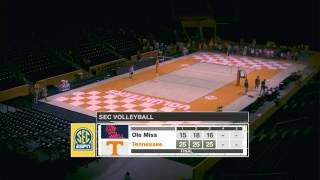 Tennessee vs Ole Miss volleyball highlights 101416 [upl. by Noletta]