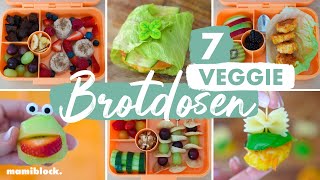 7⚡️Blitz Brotdosen  Vegan amp Veggie  Meal Prep  Schnell Einfach lecker  mamiblock [upl. by Nereil]