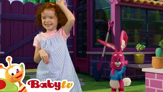 My Rabbit and I 🐰​ Giggle Wiggle ✨ Dance Party Songs amp Rhymes 💃🏻​🕺🏻 BabyTV [upl. by Olraced]