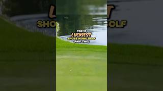 Top 13 Luckiest Shots in Pro Golf  Part 2 [upl. by Ahserak972]