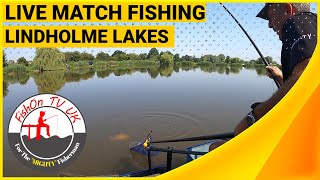 LIVE MATCH FISHING  LINDOLME LAKES  BENNYS  NOSH amp THE OLD BOYS [upl. by Akemet]