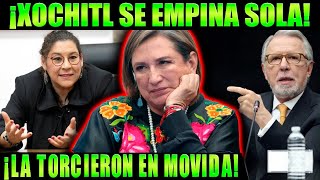 DE ULTIMA HORA XOCHITL GALVEZ SE DIO SOLITA CONTRA EL PISO LENIA LES DIO AGENDA [upl. by Ahsinauj]