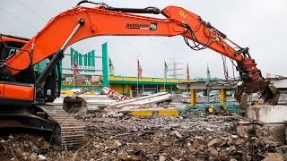 Parkdeck am Osnabrücker Marktkauf wird abgerissen [upl. by Clauddetta]