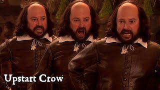 An Epic David Mitchell Rant on Transportation  Upstart Crow  BBC Comedy Greats [upl. by Yrac]