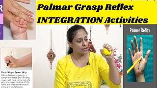 Reflex Integration Therapy  Palmar Grasp Reflex Exercises [upl. by Attenohs170]