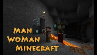 Man Woman Minecraft  E32 quotDungeons amp Diamondsquot S1 Survival Island [upl. by Danica238]