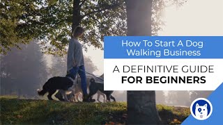 How To Start A Dog Walking Business [upl. by Isabel]