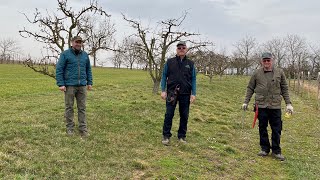 Cours de Taille fruitiers à Ohlungen amp Grassendorf mars 2021 Association Fruitière de Haguenau [upl. by Scrivings]