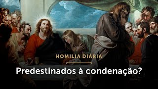 Homilia Diária  Predestinados à condenação Quartafeira da Semana Santa [upl. by Duleba334]