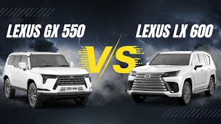 Lexus GX 2024 vs Lexus LX 600 2024 Luxury SUV Comparison [upl. by Iey709]