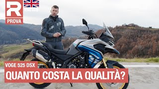 Voge Valico 525 DSX  prova  in sella alla enduro media dal rapporto qualità prezzo imbattibile [upl. by Auof]