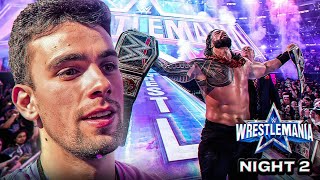 WWE Wrestlemania 38 Noche 2 REVIEW  Falbak [upl. by Ecirtap234]