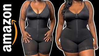 BEFORE amp AFTER  AMAZON SHAPEWEAR TRY ON  HONEST REVIEW  SHAPELLX [upl. by Glorianna]