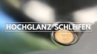 Hochglanz und Seidenmatt schleifen und polieren  Mineralwerkstoffe Corian richtig verarbeiten [upl. by Darej]