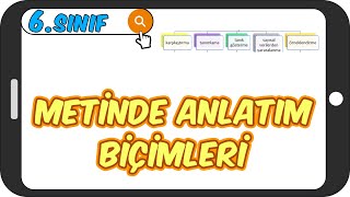 Metinde Anlatım Biçimleri ve Düşünceyi Geliştirme Yolları 📙 6Sınıf Türkçe 2023 [upl. by Hujsak986]