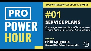 Pro Power Hour Service Plans [upl. by Heyer605]