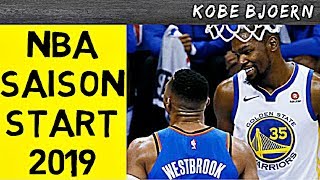 NBA SaisonStart OKC vs GSW amp Philly vs Boston  KobeBjoern uncut [upl. by Aninotna]