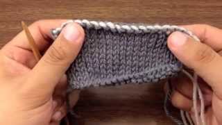 How to Knit Elizabeth Zimmermans Sewn Bind Off [upl. by Hulton]