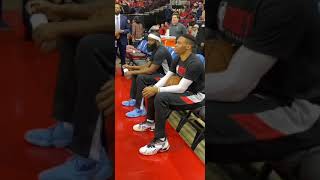 WESTBROOK AND HARDEN DANCE  DaBaby  BOP  INSTAGRAM  NBA [upl. by Helms920]