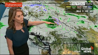 Kristi Gordon  Global BC  Weather  Tuesday May 14 2024 [upl. by Nnauol841]