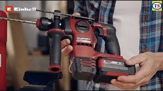 Demo Video Einhell 18V Herocco SDS  Brushless Hammer Drill with Power XChange  Toolstation [upl. by Noel316]