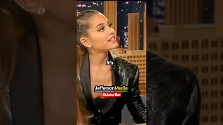 Ariana Grande and Jimmy Fallon have a Wholesome Moment Shorts [upl. by Iaj97]