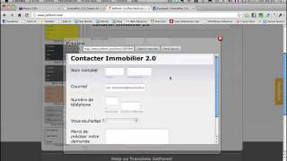 Tutorial  Créer un formulaire de contact à votre page Facebook en 5 minutes  Immobilier 20 [upl. by Lon812]