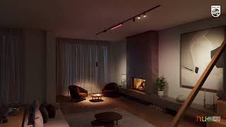 Philips Hue  Perifo Track Lighting [upl. by Llednahs]