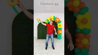 BIRTHDAY DECORATION IDEAS AT HOME 🥳 balloon video 🎈 balloon cartoon tiktok cartoon balloon [upl. by Downes]