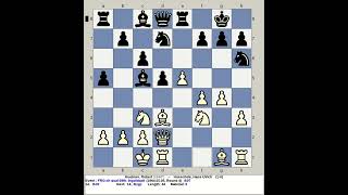 Huebner Robert vs Hoeschele Hans Ulrich  FRG Chess Qual 9th 1964 Ingolstadt Germany [upl. by Aikehs229]