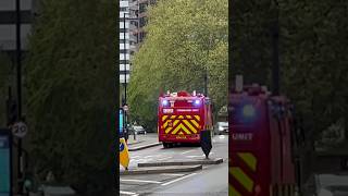 NEW London Fire Brigade Dockhead Command Unit Responding [upl. by Hcra104]