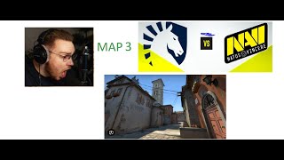 ohnePixel watches  NAVI VS LIQUID  MAP 3 [upl. by Ilehs]