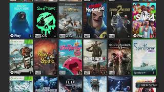 Xbox Game Pass Ultimate Games List [upl. by Irwinn447]