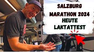 Vorbereitung Marathon Salzburg 2024 💪 Heute Laktattest 🏃 [upl. by Altis]