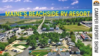 Enjoy RV Resort Camping on Maines Beaches [upl. by Tullius92]