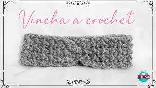 VINCHA a CROCHET TUTORIAL 💁 Como TEJER a CROCHET PASO A PASO 025 [upl. by Schatz673]