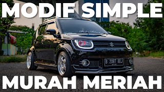 Review Modifikasi Suzuki Ignis  Modif COCOK BUAT HARIAN [upl. by Nala937]