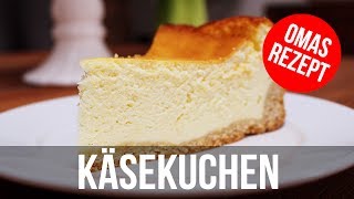 ♡ Klassischer Kaesekuchen nach Omas Rezept ♡ German Cheescake ♡ [upl. by Bibbye]