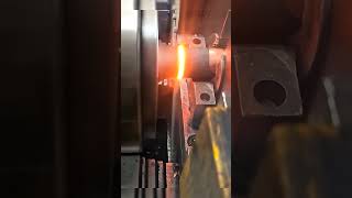 Ms steel metal Friction Welding mechanic cnc machineshop [upl. by Atik745]