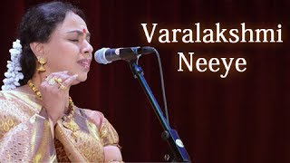 Varalakshmi Neeye  Sudha Raghunathan Live  Isai Ragam [upl. by Lina]