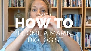 How to become a marine biologist  Part 1 [upl. by Trofmoc]