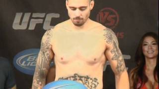 Extreme Nakedness at UFC Live 5 Weigh Ins [upl. by Nirihs]