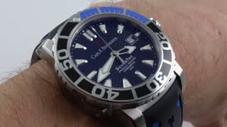 Carl F Bucherer Patravi Scubatec 0010632233301 Luxury Watch Review [upl. by Oremodlab]