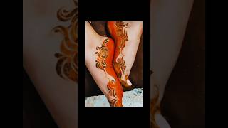 Beautiful 🥰 style pair mehndi designmehandi shortviralvideo [upl. by Eirrab]