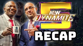 AEW Dynamite Full Show Highlights amp Review  5 Years Of Dynamite New Media Rights Deal  More [upl. by Navak]