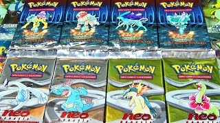 Réception de 8 boosters Pokémon Néo ULTRA RARE  Jai trouvé LINTROUVABLE [upl. by Carley92]