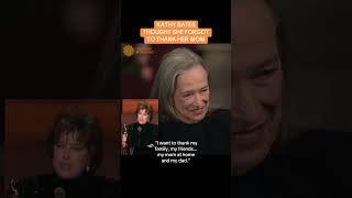 Kathy Bates always regretted not thanking her mother at the Academy Awards [upl. by Sucramad]