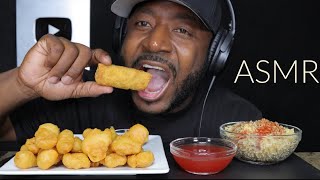 ASMR CHINESE FOOD SWEET amp SOUR CHICKEN FRIED RICE amp EGG ROLL MUKBANG NO TALKING TCASMR [upl. by Devonna671]