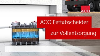 ACO Fettabscheider zur Vollentsorgung [upl. by Himelman]