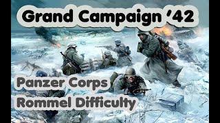 Panzer Corps 44 Escape From Stalingrad Grand Campaign 42 Rommel Difficulty [upl. by Sands391]